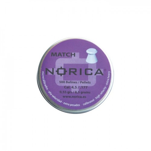 NORICA MATCH ΕΠΙΠΕΔΑ 4.5mm (0.48grs) 250τεμ.